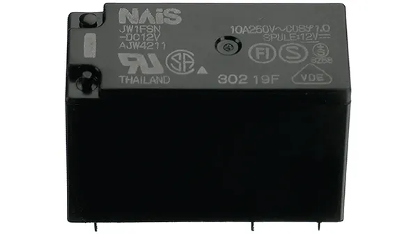 [138665] Relæ 2 x skifte 24VDC 5A 1100R