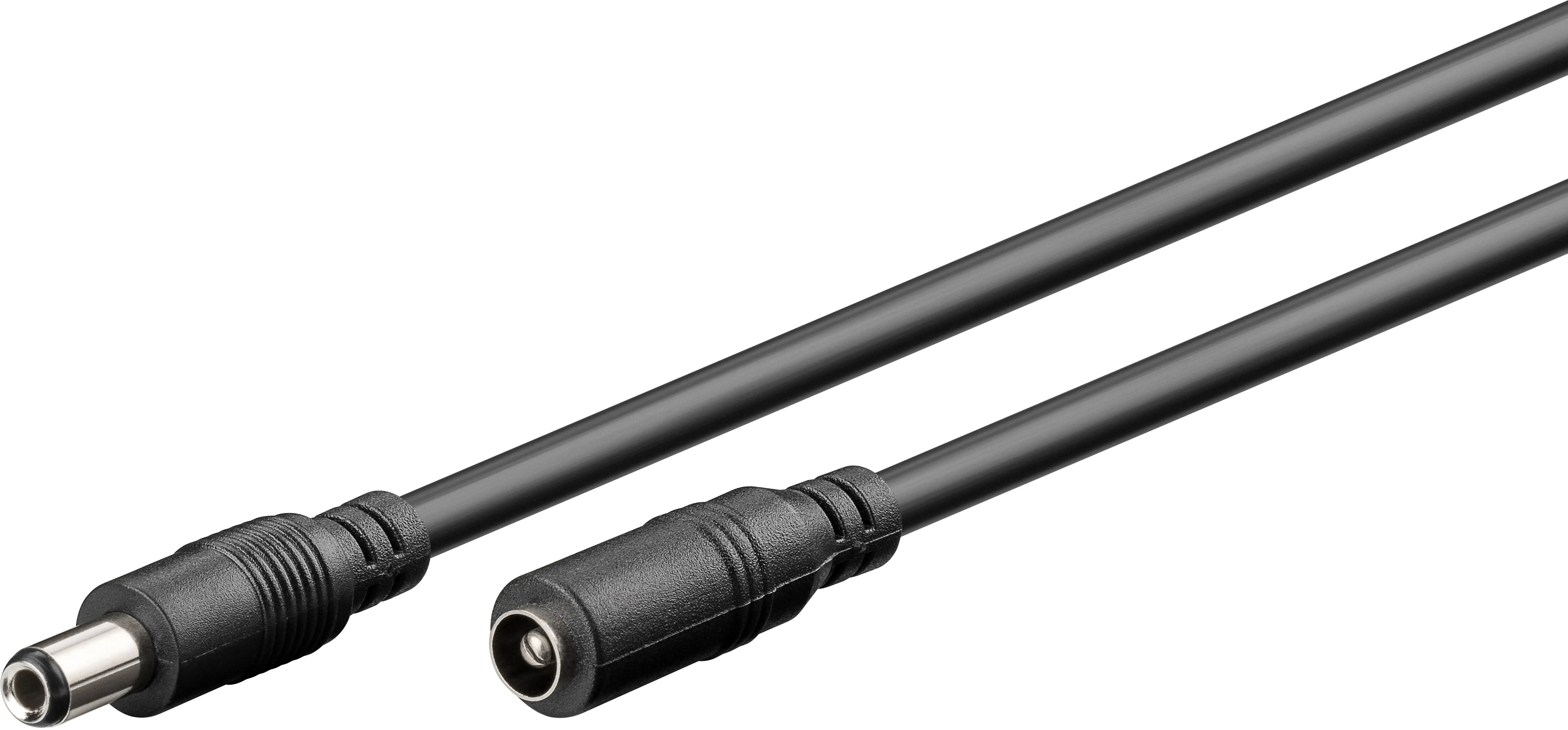 [139266] 2,5/5,5mm DC forlænger-kabel, 10 meter