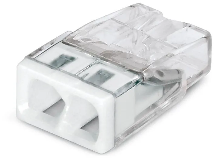 [139313] WAGO Samlemuffe 2P 0.5...2.5 mm² 450VAC-24A Hvid