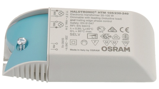 [139570] Halogen lamp transformer 35-105 W Dæmpbar