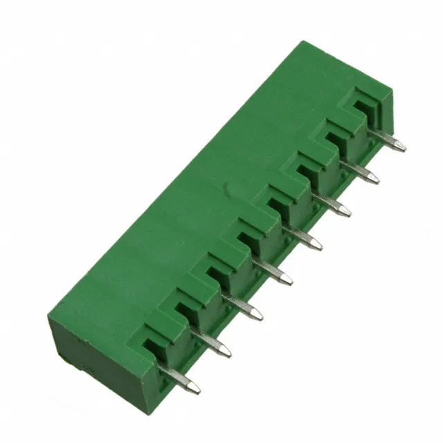 [139606] Box Header 5,0 Vert. 8-Pole Closed End
