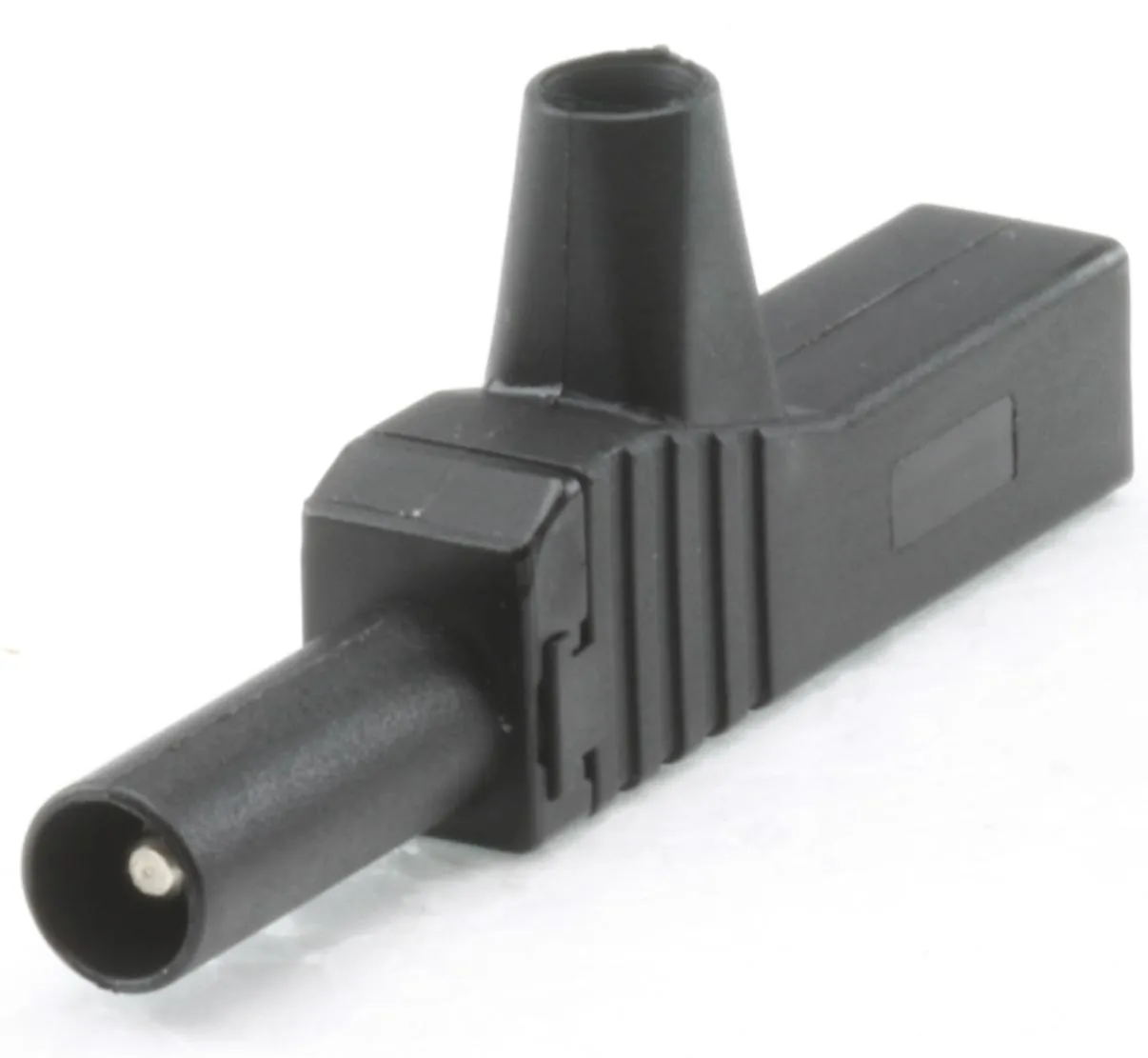 [139925] Sikkerhedsbanan stik 4mm stabelbar SORT