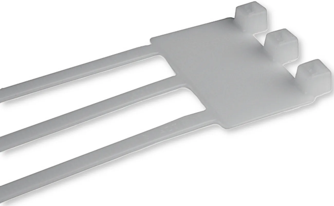 [139957] Kabelbinder med skilt 26,2x46mm, 50 stk.