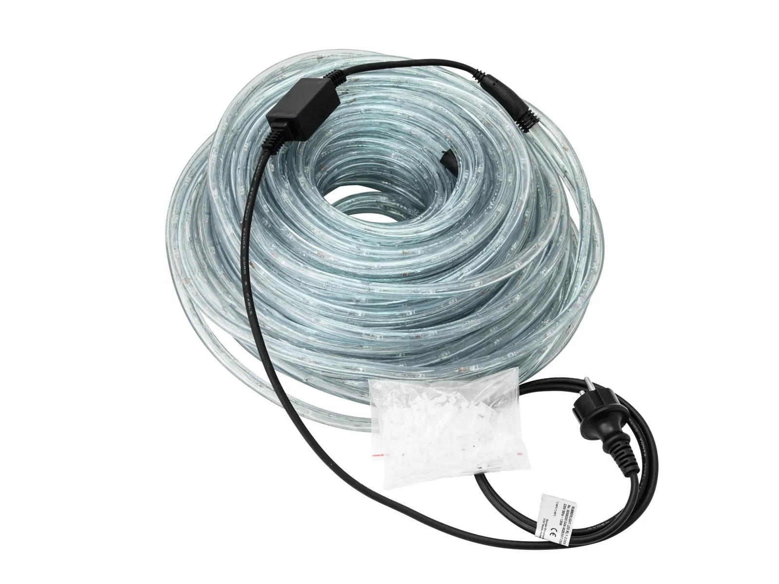 [140014] LED Lysslange Eurolite Rubberlight, 44m, Varm hvid