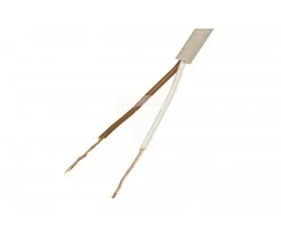 [140037] Multileder, uskærmet 2x0.34mm² Grå