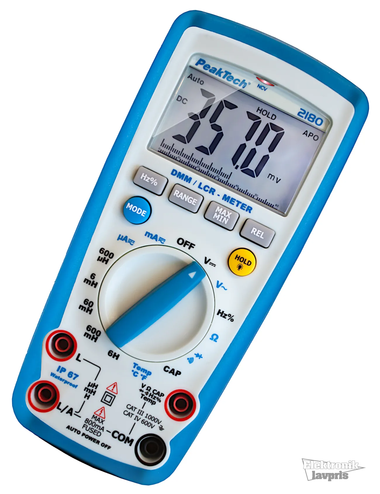[140047] PeakTech 2180, Multimeter med LCR måler