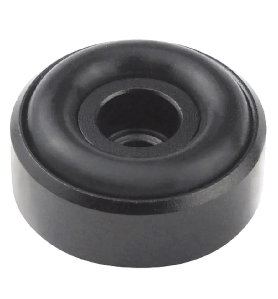 [140143] DYNAVOX aluminiums fødder Ø=20x9,1mm. 4 stk. sort