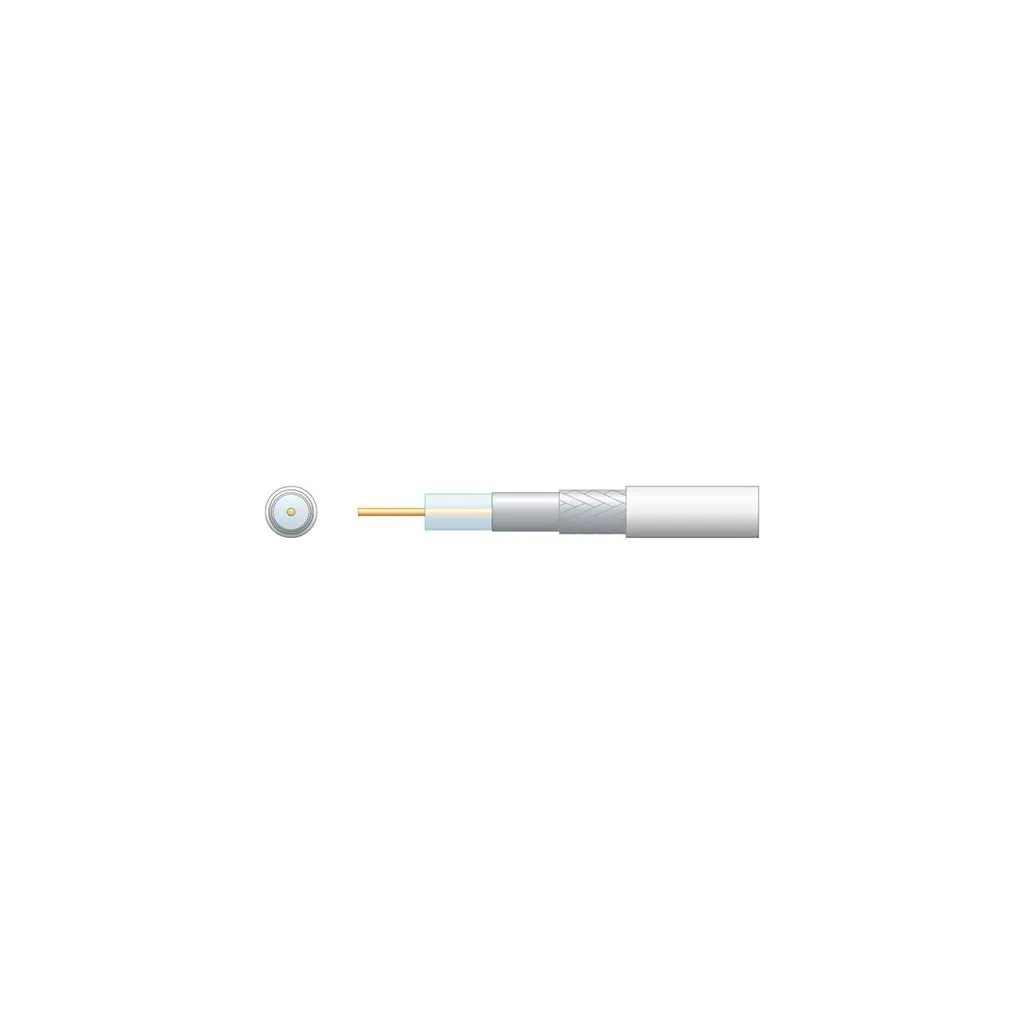 [140373] 6,5mm Coax-kabel RG6/U 75ohm HVID