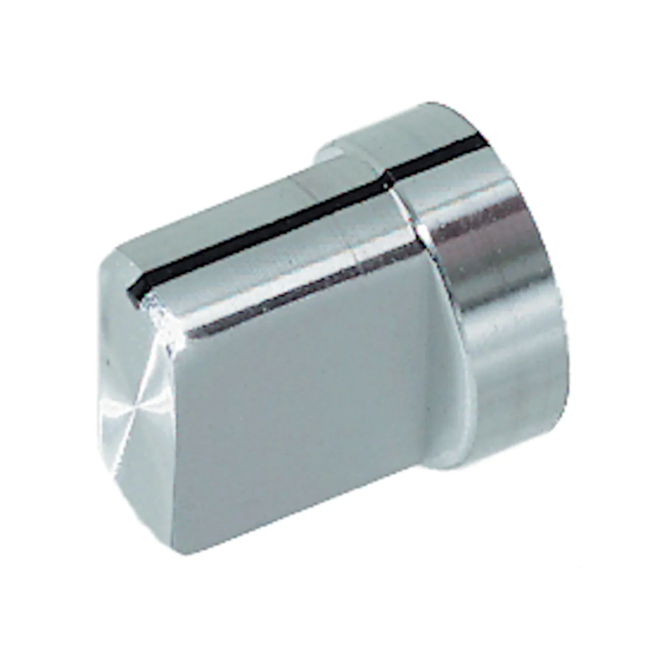 [140376] Apparatknap, aluminum, 24mm