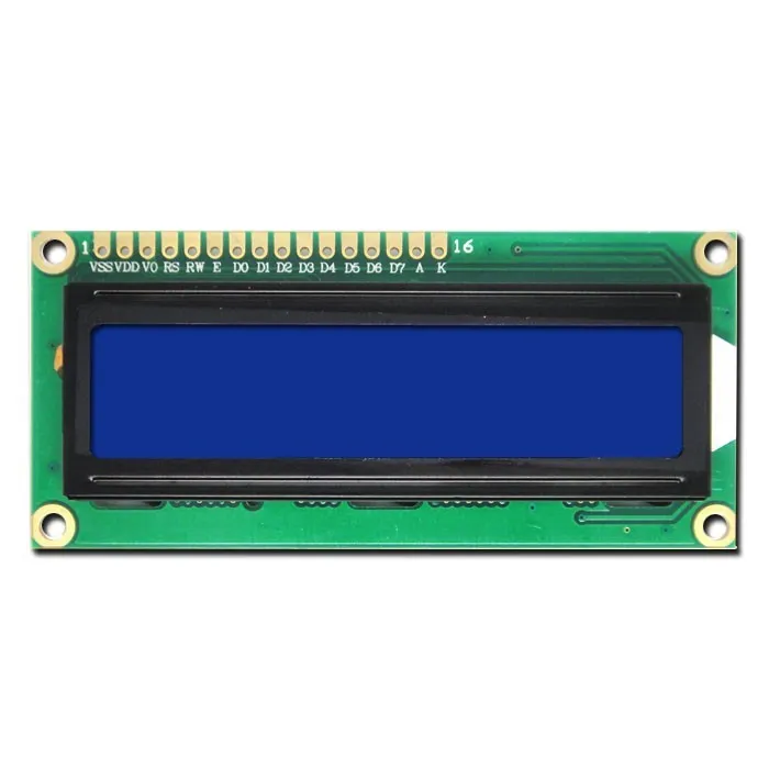 [140419] 1602 Parallel LCD Module (blue backlight)