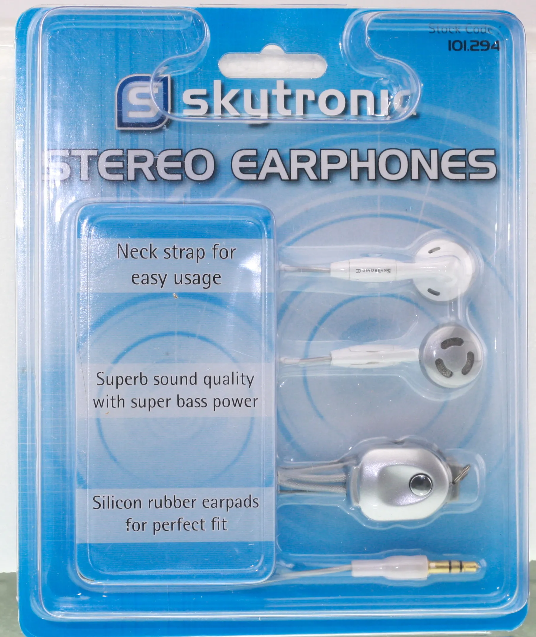 [140668] Stereo Øretelefoner 10mW 32 Ohm 102 dB