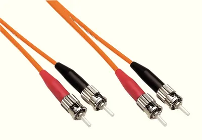 [140701] Lyslederkabel OM2 ST/ST 2m Orange