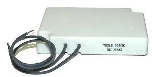 [140723] IVAKI Resistor 85x65x12mm. 70W 108R