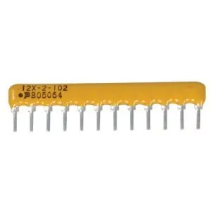 [140921] SIL-Resistor 6R/12P 4K7