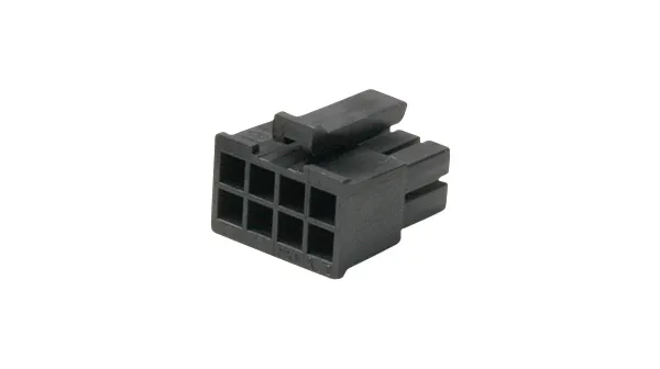 [141892] Fatningshus dobbeltrækket 2x4P, Micro-Fit