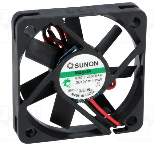 [142377] Fan 12V 50x10 V 18,7m³/h 25,6dBA
