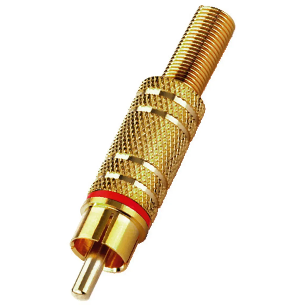 [142553] Phono HAN GULD - For 5,0mm. kabel RØD