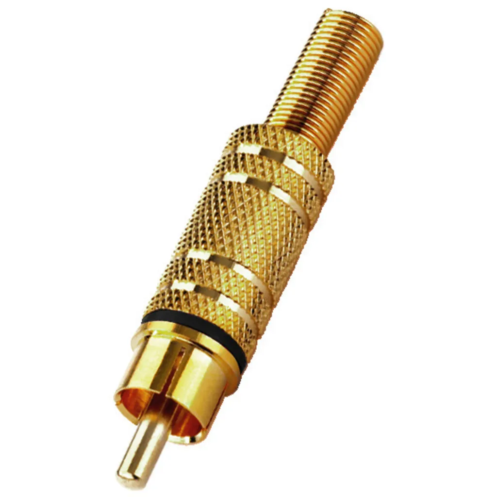 [142554] Phono HAN GULD - For kabel  5,0mm. SORT