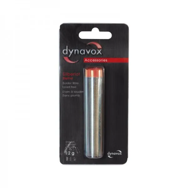 [143241] DYNAVOX Loddetin, 1mm, 12 gram Sølvholdig, Blyfri