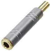[143290] Jack 6,3 Stereo Hun Metal Guld