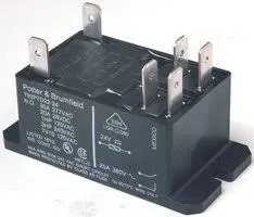 [143471] Power Relay, DPST-NO, 24 VDC, 30 A, T92 Series