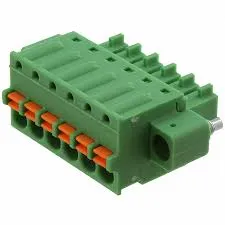 [143572] Phoenix Contact, FK-MCP, Klemrække til printmontering, 6-Polet, Afstand: 3.81mm, Trykkobling, Panelmontering