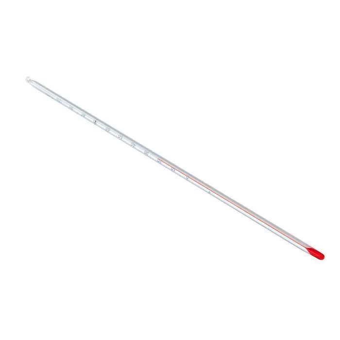 [144012] Termometer hvid -10-110 ° C 6x300mm