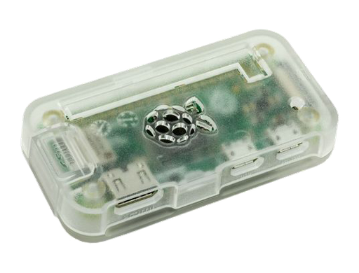 [144133] Raspberry Pi Zero / Zero Wireless case, slim, MicroSD cover, frosted