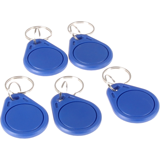 [144956] 13.56MHz RFID (IC) Keyfob set 5 stk