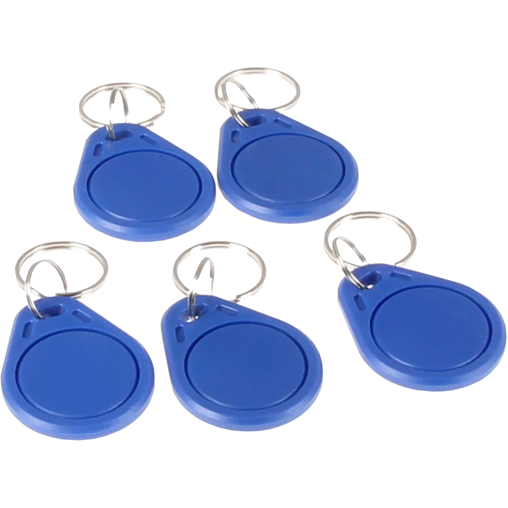 [144956] 13.56MHz RFID (IC) Keyfob set 5 stk
