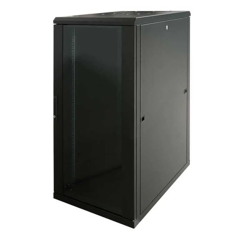 [145341] 19" standing network cabinet 22U, 600 x 1000 mm, black