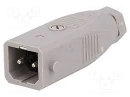 [145573] Hirschmann 10/16A 2-pol+stel 250VAC