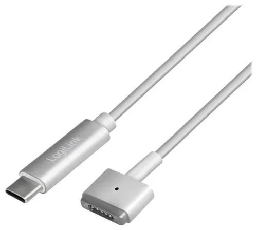 [145724] LogiLink PA0226 USB-C / Apple Mag Safe 2 charging Cable 1.80 m silber
