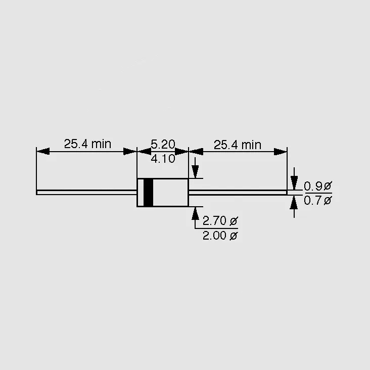 [145804] Schottky 70V 0,15A DO-35