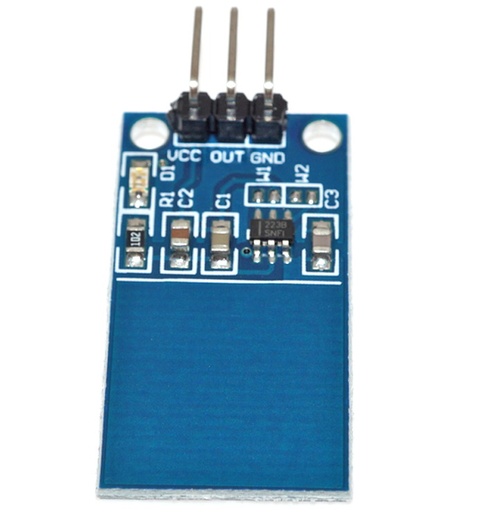 [145812] Sensor: touch; capacitive; Channels: 1; IC: TTP223; 2.4÷5.5VDC