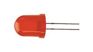 [145836] LED Diffuse Red 450mcd 40deg; 10mm