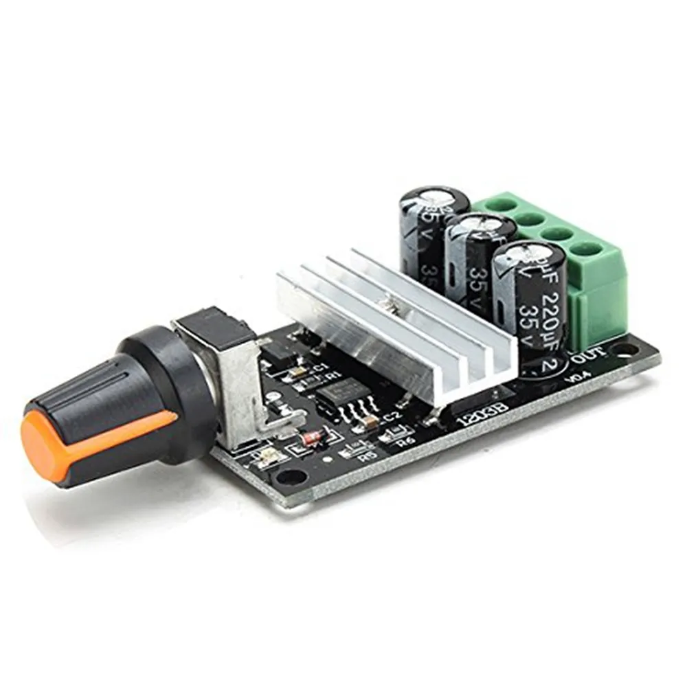 [145921] 6V-28V DC 3A PWM DC Motor Speed Controller Voltage Regulator