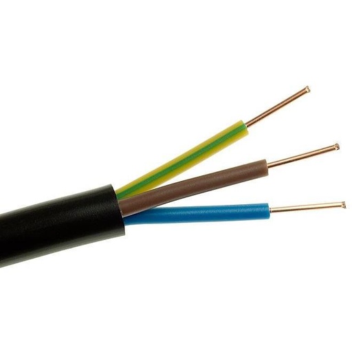 [145971] Installationskabel 3x2,50mm² SORT