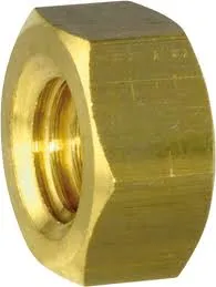 [146073] Hexagon Nuts M5 MESSING 100stk.