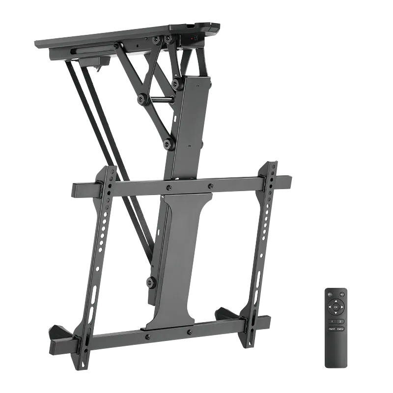 [146077] Electric fold-down TV ceiling mount, 3270" with remote