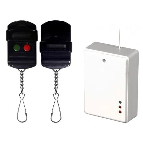 [146254] Wireless control set; RSU; 12VDC; relay.x2; for wall mounting; OUT: 3