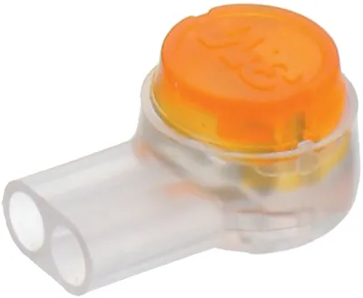 [146687] 3M Corning Scotchlok Samlemuffe, 2 x 0,4 til 0,7mm, orange