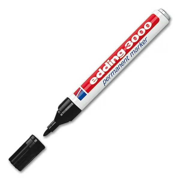 [141304] edding Permanent Marker 1,5mm, sort