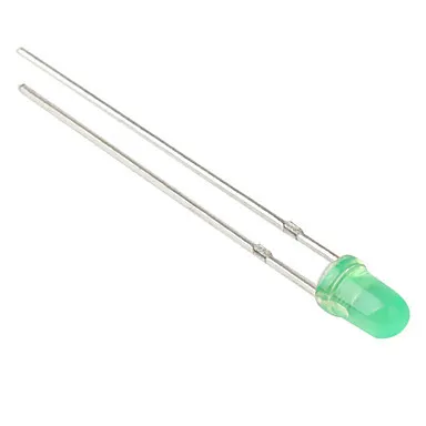 [141510] LED Diffuse Green 15mcd 30&deg; 3mm