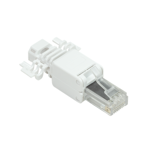 [141611] Værktøjsfrit Cat.6a/flex & solid/utp RJ45 netværkskonnektor