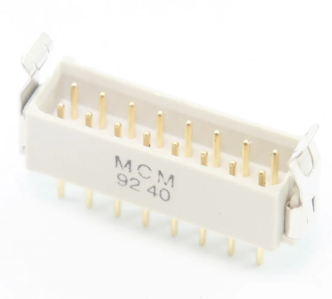 [135765] IDC Connector 16-Pole RM2.00 MALE for PCB