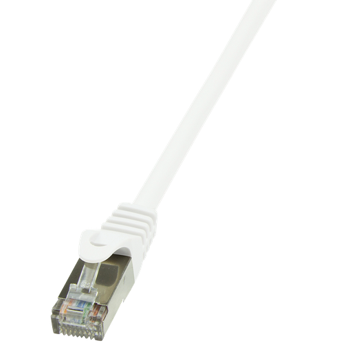 [135860] Patch Cable Cat.6 F/UTP EconLine white 3,00m