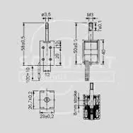 [136090] Solenoid bistable 2723 12V