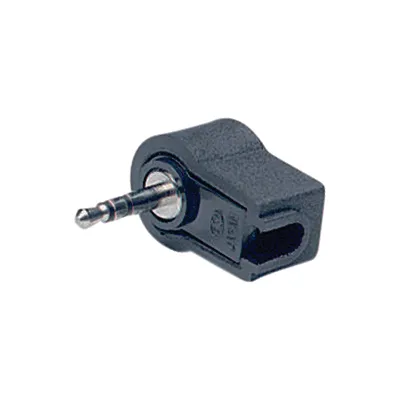 [136120] 2,5mm. Stereo Plastic 90° vinkel Han for kabel