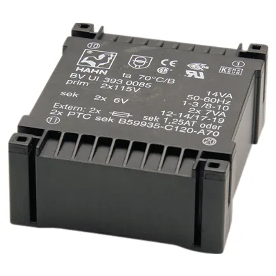 [136192] Transformer 30VA 230V 2x6V 2x2500mA